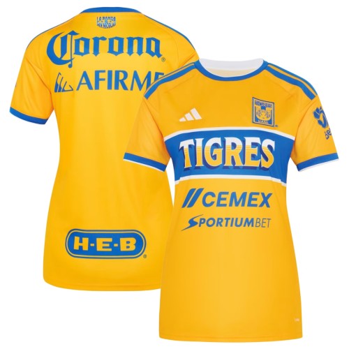 Thai Version Women's Tigres UANL 26/27 Home Jersey