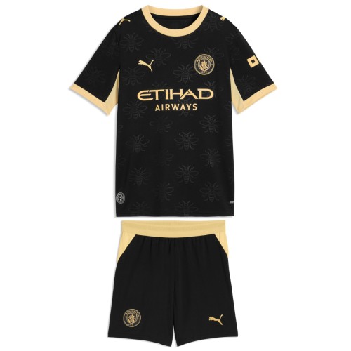 Kids MCFC 26/27 Away Jersey and Short Kit
