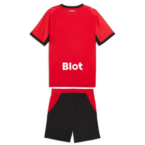 Kids Stade Rennais 26/27 Home Jersey and Short Kit