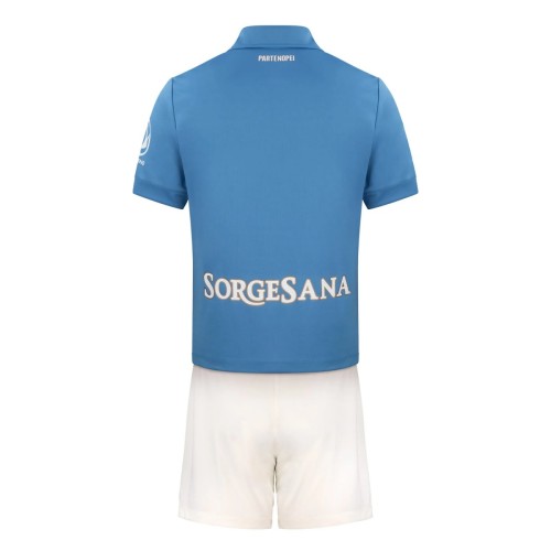 Kids SSC Napoli 26/27 Home Jersey and Short Kit