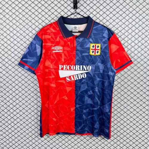 Cagliari Calcio 1992/1993 Home Retro Jersey