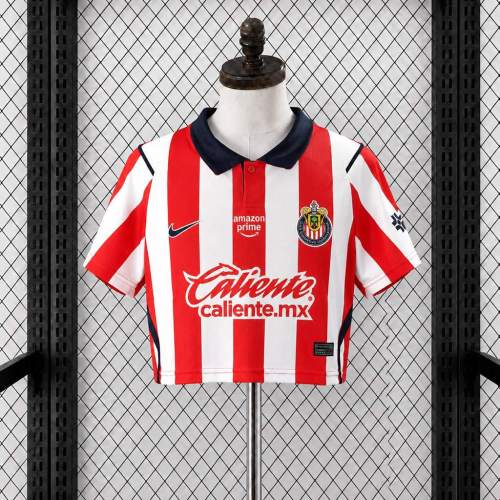 Women's Chivas 26/27 Home Cropped Jersey