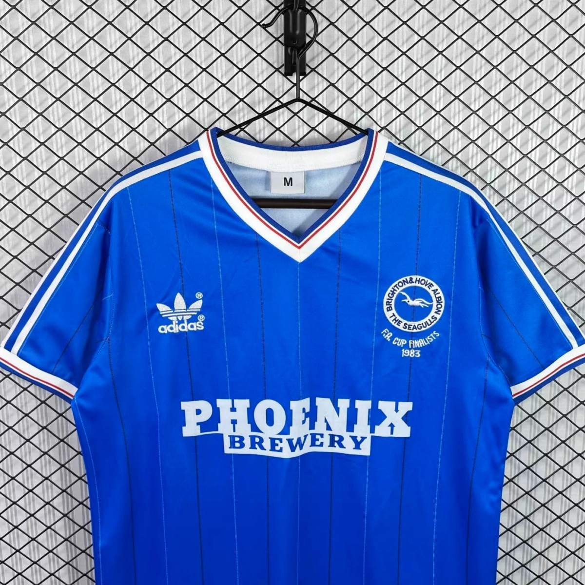 Brighton & Hove Albion 1983 復刻ユニフォーム L Brighton & Hove Albion 1983 復刻ユニフォーム L Rare Brighton