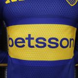 Player Version Boca Juniors 26/27 Home Long Sleeve Authentic Jersey