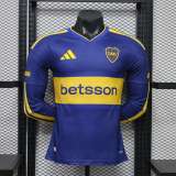Player Version Boca Juniors 26/27 Home Long Sleeve Authentic Jersey