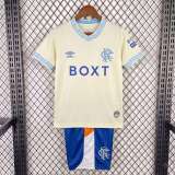 Kids Rangers 26/27 Away Jersey and Short Kit