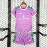 Kids MUFC 26/27 Goalkeeper Jersey and Short Kit