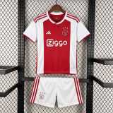 Kids Ajax 26/27 Home Jersey and Short Kit