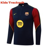Kids Barcelona 26/27 Half-Zip Training Sweatshirt and Pants Set E26126