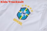 Kids Brazil 26/27 Half-Zip Training Sweatshirt and Pants Set E26103