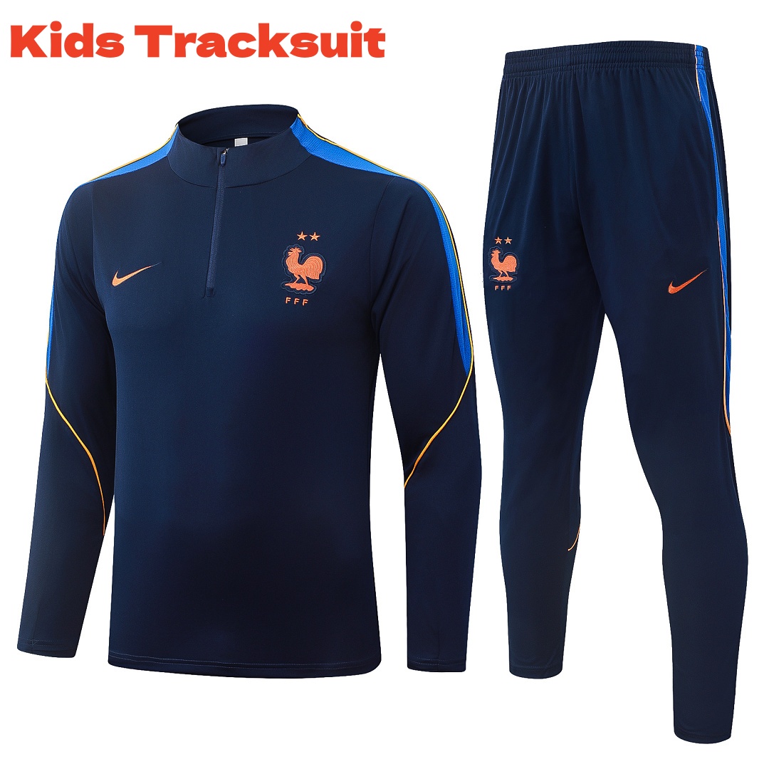 US$ 47.00 - France 26/27 Half-Zip Training Top and Pants Set