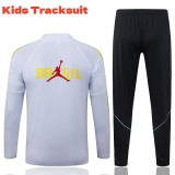 Kids Brazil 26/27 Half-Zip Training Sweatshirt and Pants Set E26103
