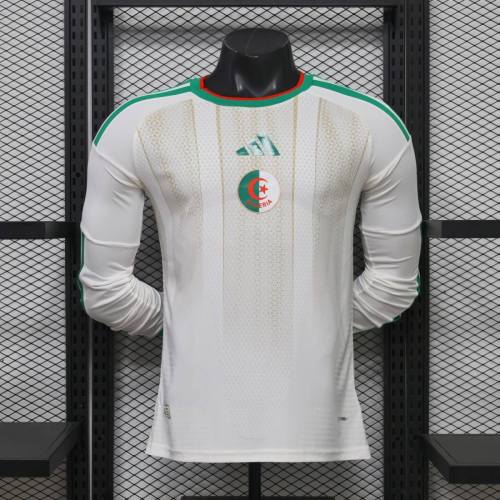 Player Version Algeria 2026 Home Long Sleeve Authentic Jersey