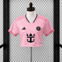 Thai Version Women's Inter Miami CF 2026 Home Cropped Jersey