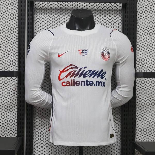Player Version Chivas 26/27 Away Long Sleeve Authentic Jersey