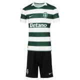 Kids Sporting CP 26/27 Home Jersey and Short kit