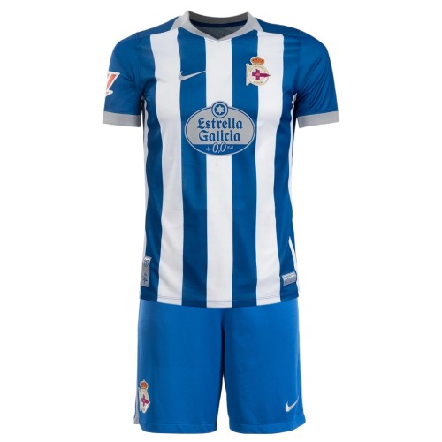 Kids Deportivo de La Coruña 26/27 Home Jersey and Short Kit