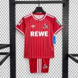 Kids 1. FC Köln 26/27 Away Jersey and Short Kit