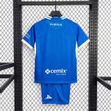 Kids Cruz Azul 26/27 Home Jersey and Short Kit
