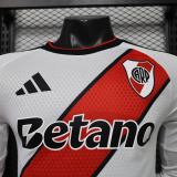 Player Version River Plate 26/27 Home Long Sleeve Authentic Jersey