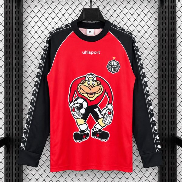 Club Olimpia 2002 Goalkeeper Long Sleeve Retro Jersey