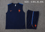 France 26/27 Sleeveless Jersey and Shorts Set D26073