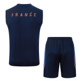 France 26/27 Sleeveless Jersey and Shorts Set D26073