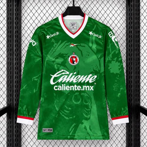 Thai Version Club Tijuana 2026 Third Long Sleeve Jersey
