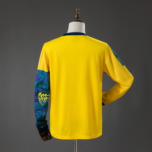 England 1995/1996 Goalkeeper Long Sleeve Retro Jersey
