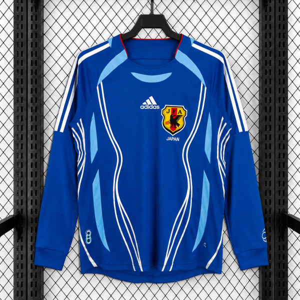 Japan 2006 Home Long Sleeves Retro Jersey
