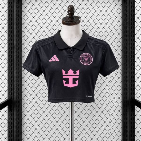 Thai Version Women's Inter Miami CF 2026 Away Cropped Jersey