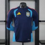 Player Version Spain 2026 1/4 Zip Training Pro Top