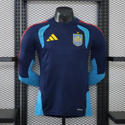 Player Version Spain 2026 1/4 Zip Training Pro Top