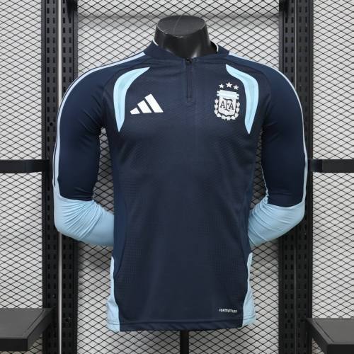Player Version Argentina 2026 1/4 Zip Training Pro Top