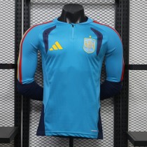 Player Version Spain 2026 1/4 Zip Training Pro Top