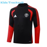 Kids MUFC 26/27 Half-Zip Training Sweatshirt and Pants Set E26138