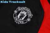 Kids MUFC 26/27 Half-Zip Training Sweatshirt and Pants Set E26138
