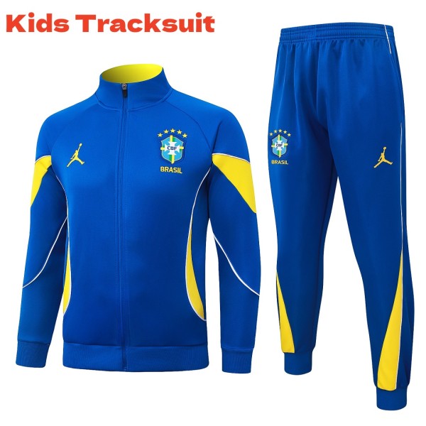 Kids Brazil 26/27 Training Jacket and Pants Set E26128