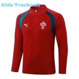 Kids Portugal 26/27 Half-Zip Training Sweatshirt and Pants Set E26155