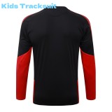 Kids MUFC 26/27 Half-Zip Training Sweatshirt and Pants Set E26138