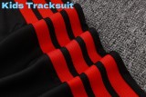 Kids MUFC 26/27 Half-Zip Training Sweatshirt and Pants Set E26138