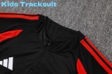Kids MUFC 26/27 Half-Zip Training Sweatshirt and Pants Set E26138