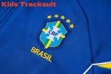 Kids Brazil 26/27 Training Jacket and Pants Set E26128