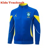 Kids Brazil 26/27 Training Jacket and Pants Set E26128