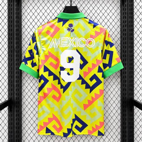 Thai Version Mexico 2026 Goalkeeper Retro Jersey