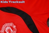 Kids MUFC 26/27 Half-Zip Training Sweatshirt and Pants Set E26145