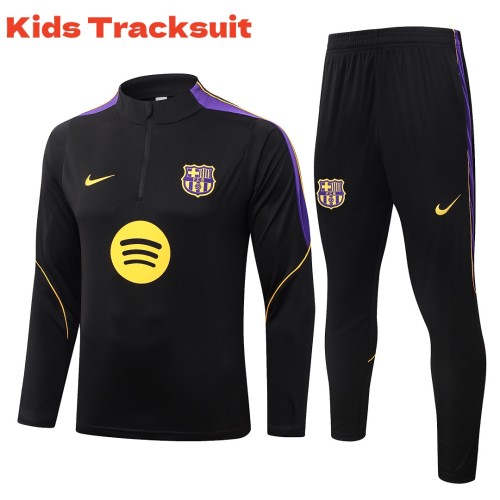 Kids Barcelona 26/27 Half-Zip Training Sweatshirt and Pants Set E26151