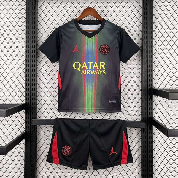Kids PSG 26/27 Third Jersey and Short Kit