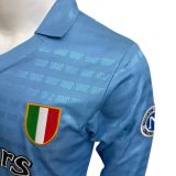 Napoli 1990/1991 Home Long Sleeve Retro Jersey