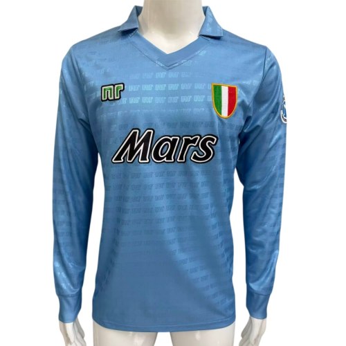 Napoli 1990/1991 Home Long Sleeve Retro Jersey